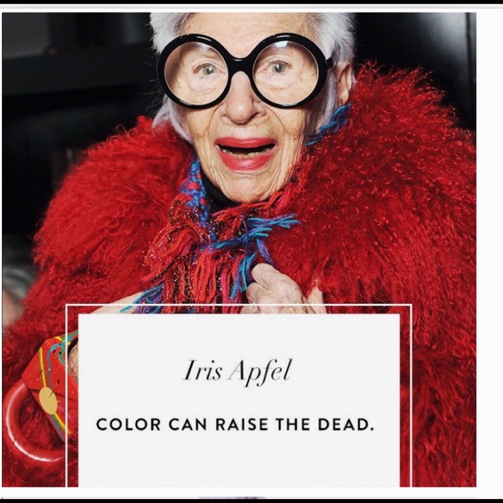 Iris Says..Color Your World!